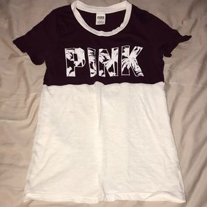 women’s pink / vs t-shirt